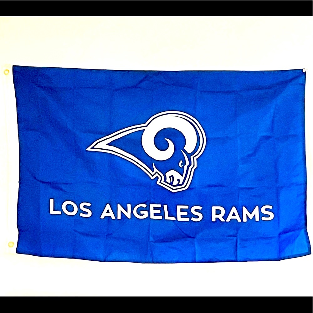 Los Angeles Rams 2 Ft. X 3 Ft. Flag W/Grommets.